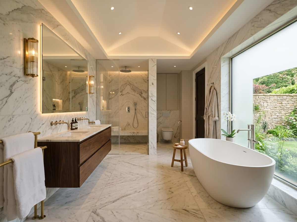 Custom Bathroom Renovation in The Colony
